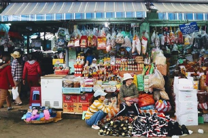 khu chợ ăn vặt Đà Nẵng