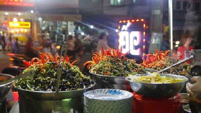 Khu chợ ăn vặt Đà Nẵng
