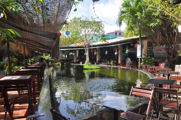 Những quán cafe view đẹp ở Cần Thơ -Thủy Mộc Café