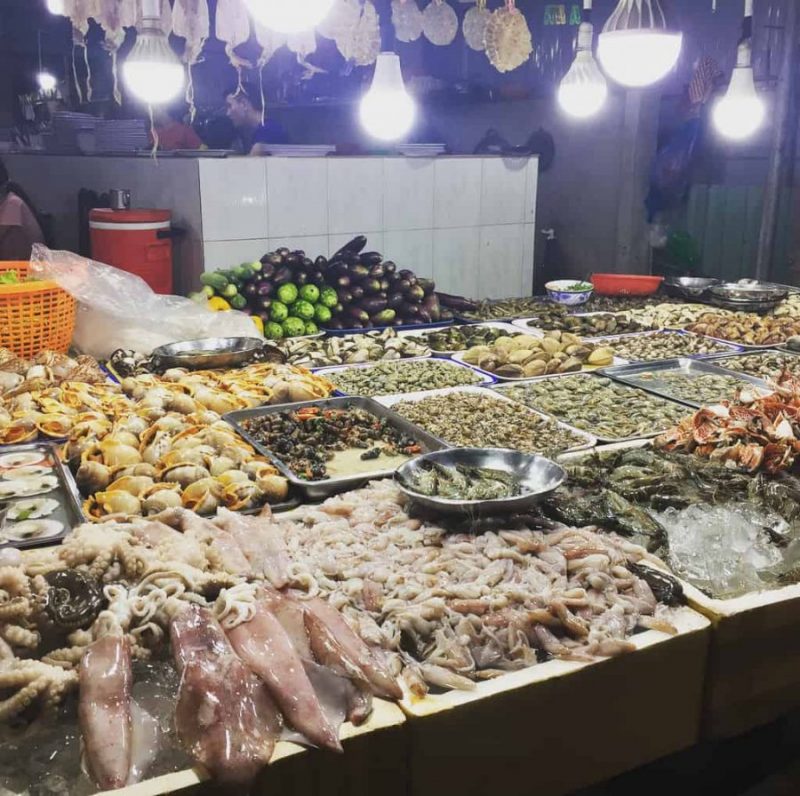 hải sản - ăn gì ở Vũng Tàu