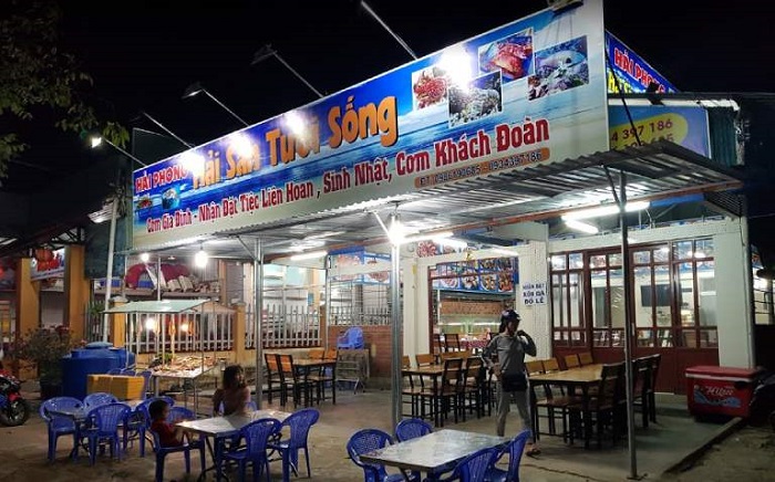 Những quán hải sản ngon rẻ ở Côn Đảo- quán Hải Phong