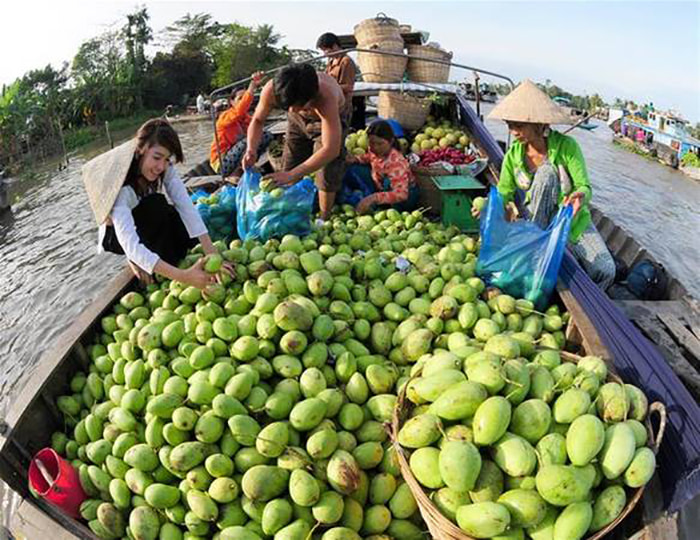Bật mí 5 vườn trái cây Tiền Giang - Chợ nổi Cái Bè