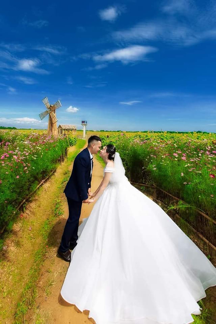 Check in vườn hoa Thanh Vân - Chụp ảnh cưới