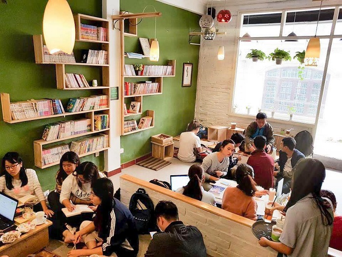 Book’n Coffee - quán cà phê sách ở Hà Nội