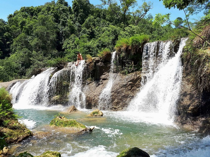 Những thác nước đẹp ở Quảng Ninh - thác Mơ