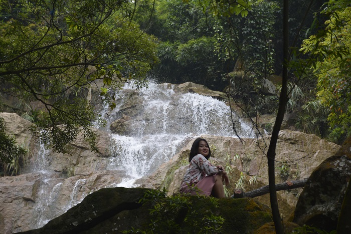 Những thác nước đẹp ở Quảng Ninh - thác Lựng Xanh
