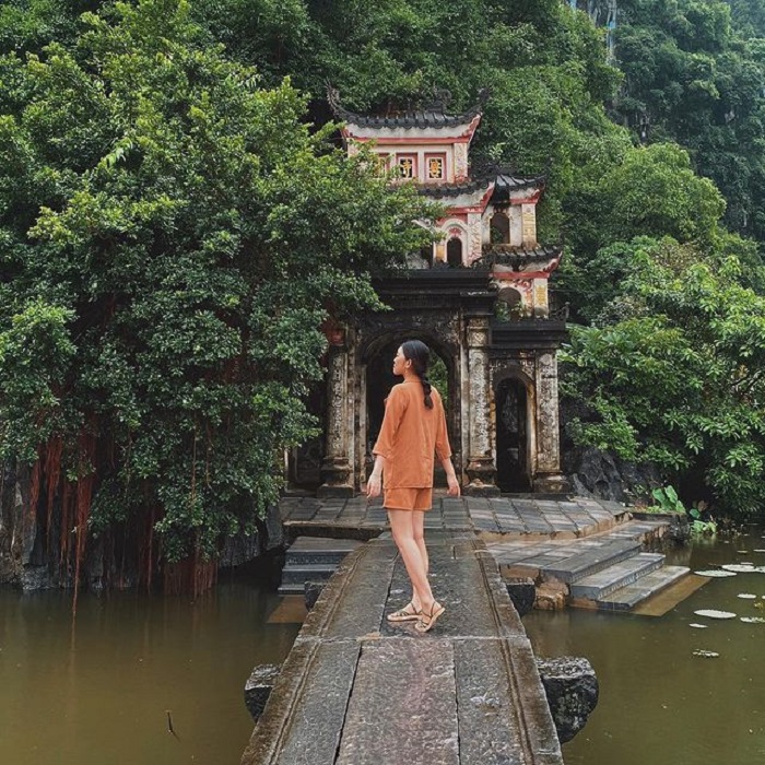 Điểm nhấn kiến trúc ở chùa Bích Động Ninh Bình 