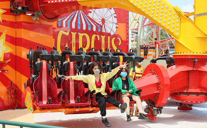 check in công viên giải trí Circus Land