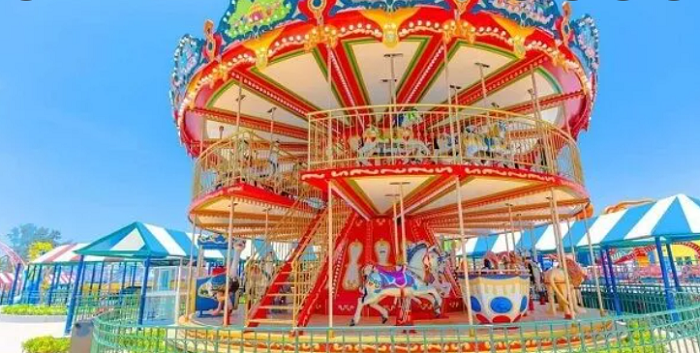 check in công viên giải trí Circus Land - Giấc mơ bồng bềnh – Dream Carousel