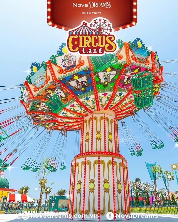 check in công viên giải trí Circus Land - Bay lên nào – Let’fly
