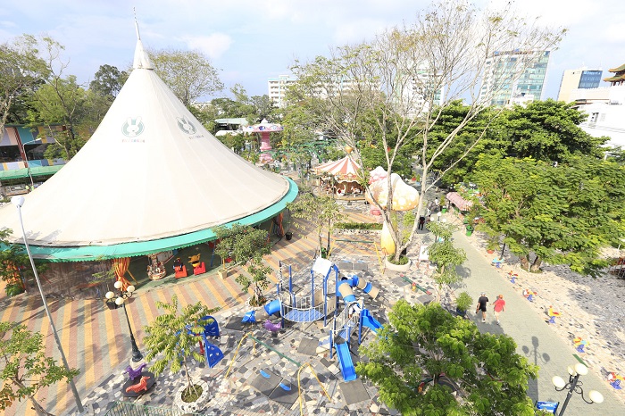 Công viên Thỏ Trắng Lê Thị Riêng - khu công viên