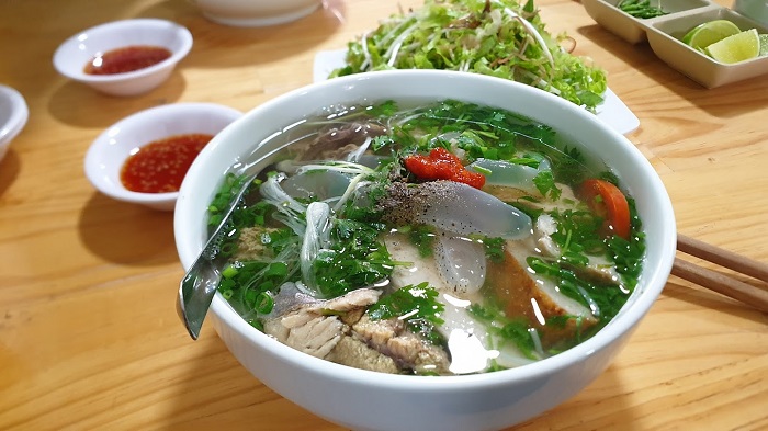 Co Ba fish noodle shop - delicious breakfast restaurant in Nha Trang