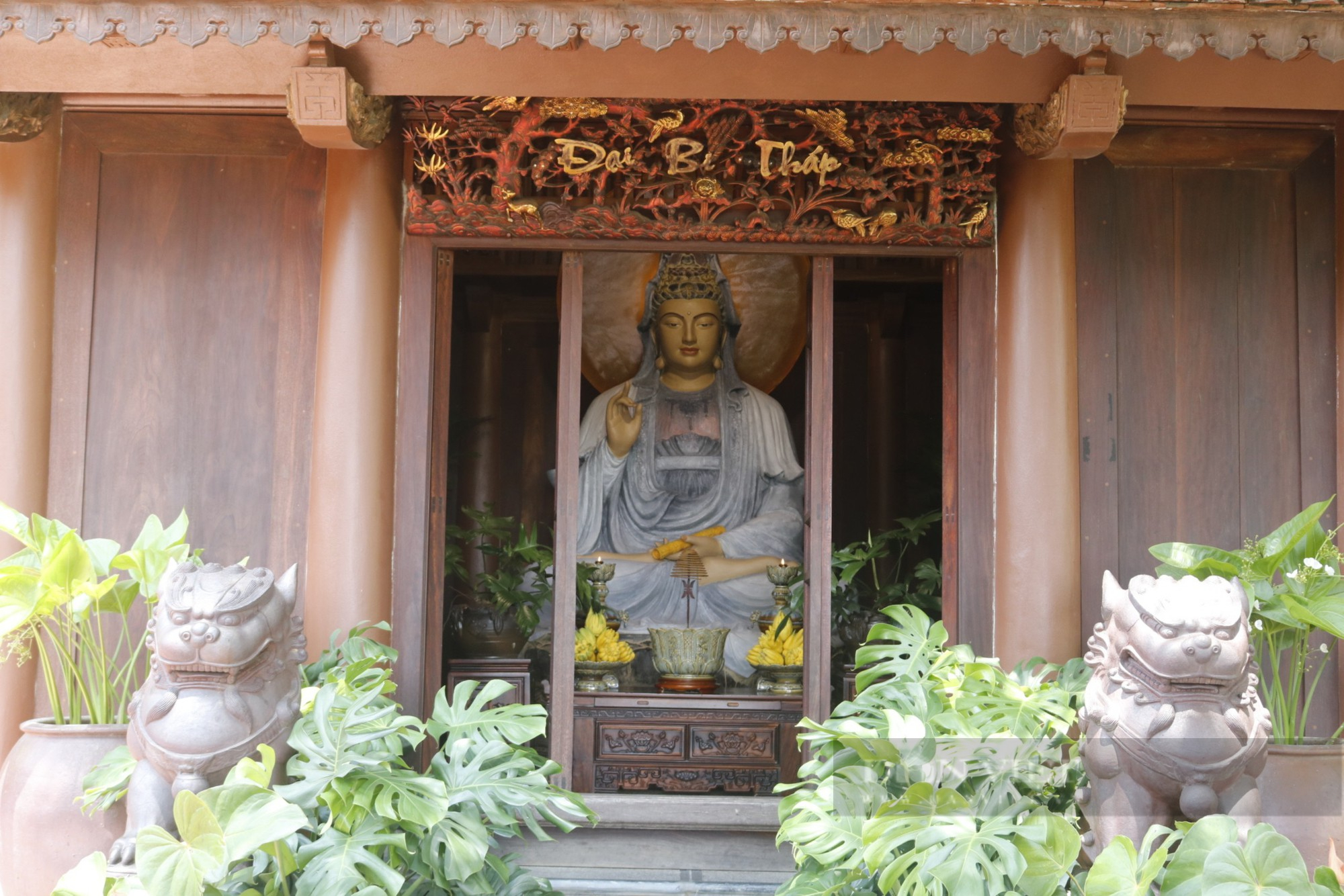 Đẹp quên lối về ở Địa Tạng Phi Lai - ngôi cổ tự với nét đẹp yên bình tại Hà Nam - Ảnh 5.