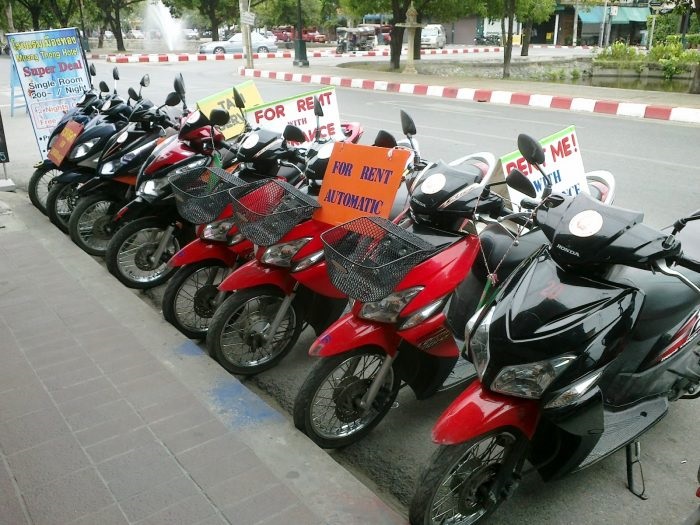 Cửa hàng dịch vụ 07 - địa điểm thuê xe máy ở Hòa Bình