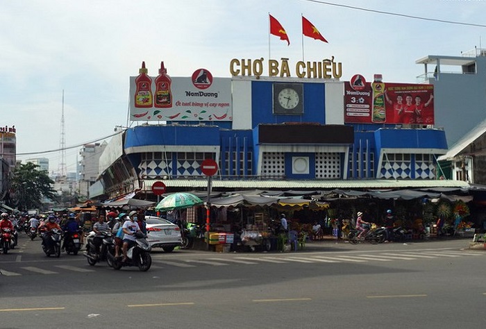 chợ nổi tiếng ở Sài Gòn - chợ Bà Chiểu