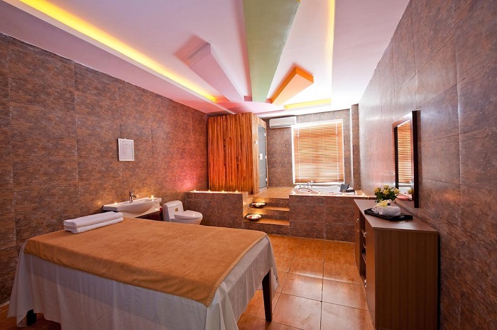 Phòng massage tại khách sạn Mường Thanh -  một trong những khách sạn đẹp ở Lai Châu