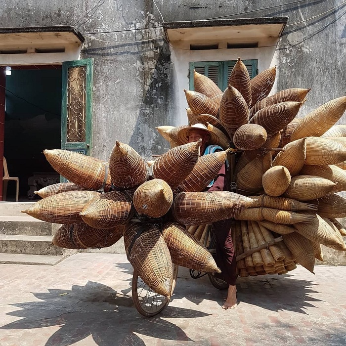 làng nghề tre nứa ở Hưng Yên