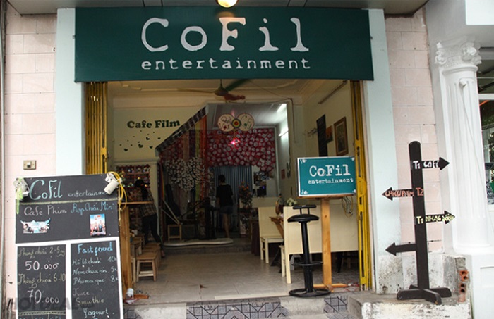 Cofil Entertainment - quán cafe film ở Hà Nội