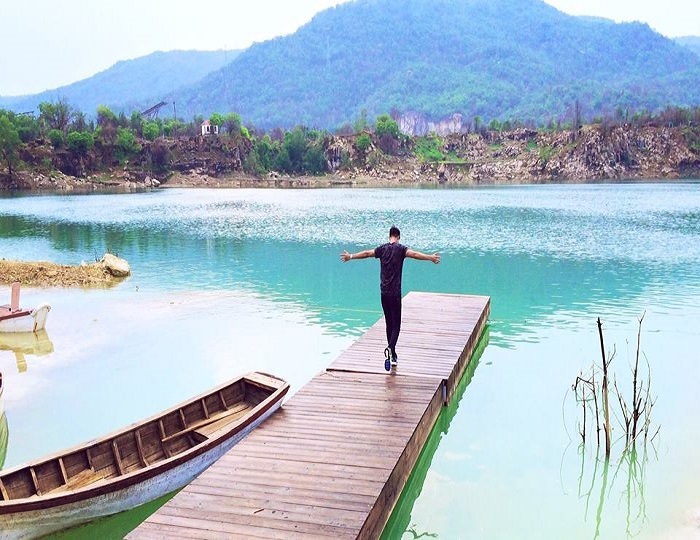 du lịch hồ Xanh Đà Nẵng