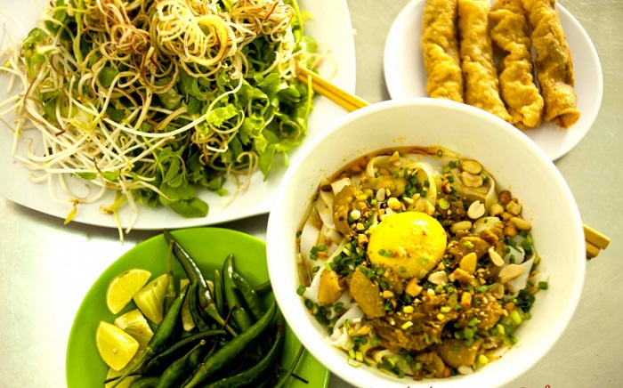 Mì Quảng Thi là một trong những quán mì Quảng ngon ở Đà Nẵng 