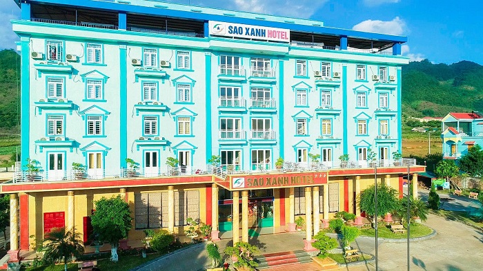 Khách sạn Sao Xanh Mộc Châuu - khách sạn đẹp ở Sơn La