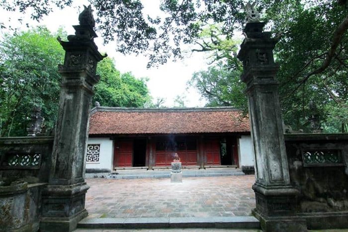Đền Trình ở đền Gióng Sóc Sơn 