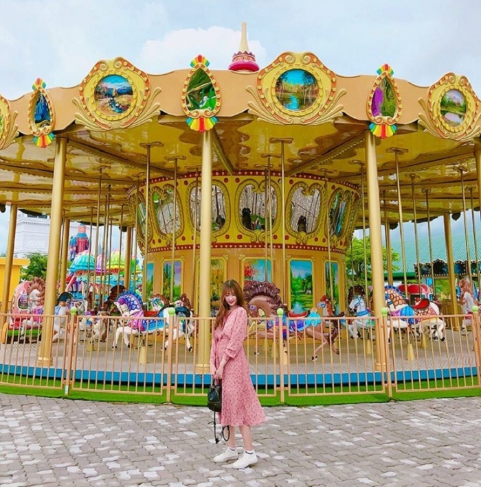 Công viên giải trí Kitty & Minned - địa điểm du lịch ở Hậu Giang nổi tiếng