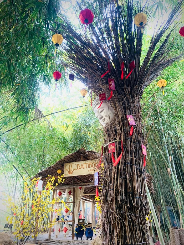 Tham quan khu du lịch sinh thái Bamboo Garden - Cổng chào