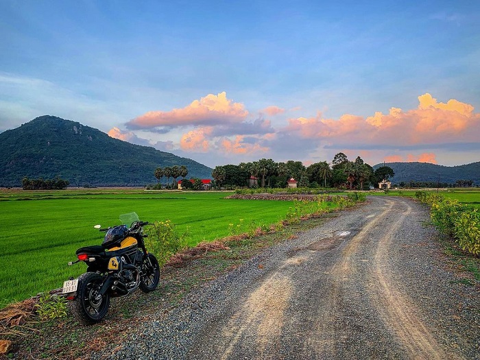 du lịch Tri Tôn - đến bằng xe máy