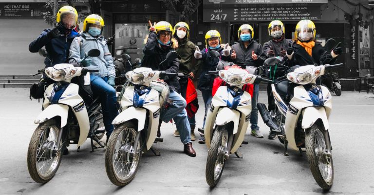 Thuê xe máy ở Hà Nội