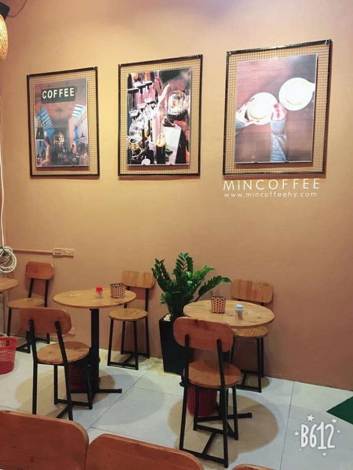 Min Coffe quán cafe ở Hưng Yên đẹp ấn tượng 