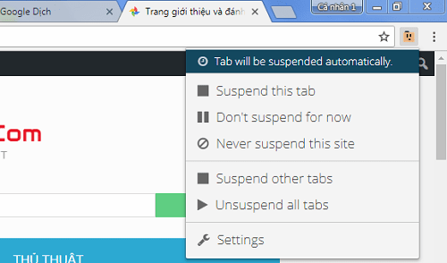 Mẹo mở nhiều tab không gây đứng máy trên Chrome-3