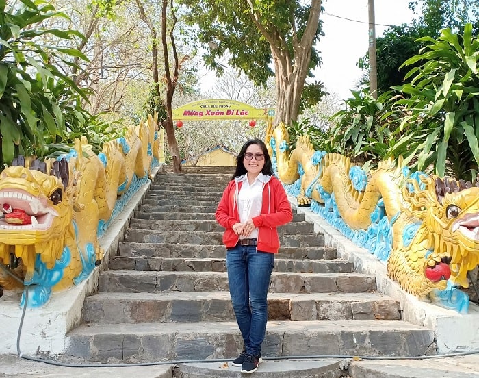 đường vào - điểm thú vị của chùa Bửu Phong 
