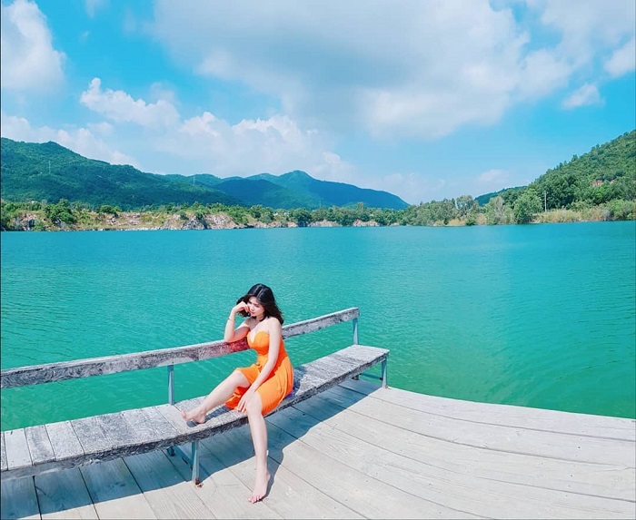 Hồ Đá Xanh - địa điểm chụp ảnh đẹp ở Vũng Tàu