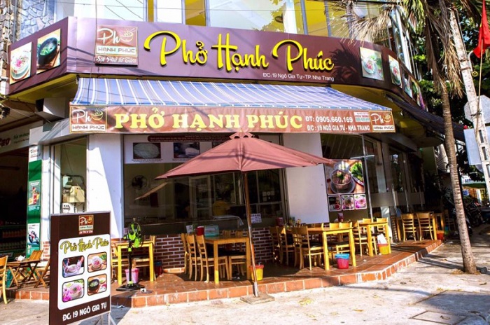 Quán Phở Hạnh Phúc - quán ăn sáng ngon ở Nha Trang