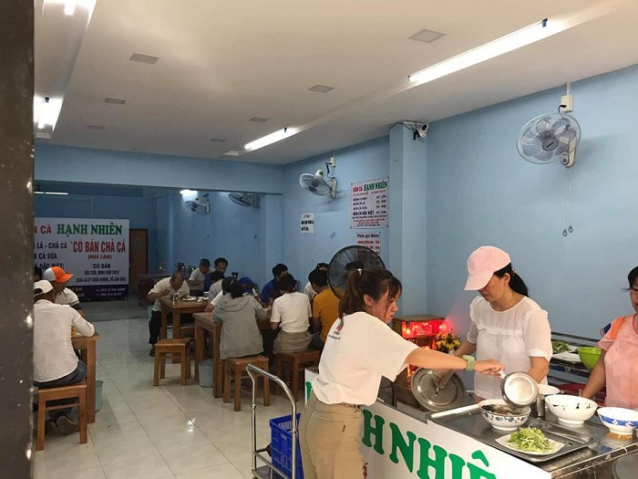 Quán bún cá Nha Trang Hạnh Nhiên - quán ăn sáng ngon ở Nha Trang