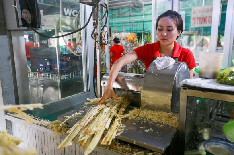 Quán nước mía sầu riêng ở Củ Chi 25 năm nổi tiếng ở Sài Gòn