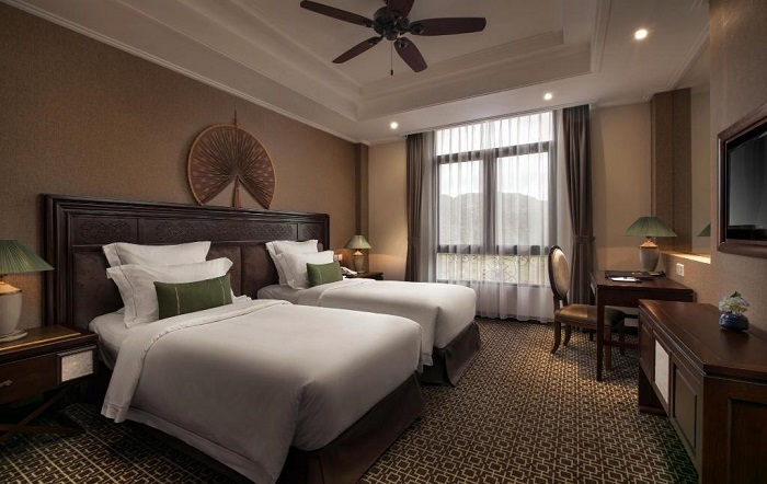 khách sạn ở Tuần Châu Hạ Long - Hidden Charm Hotel phòng ốc