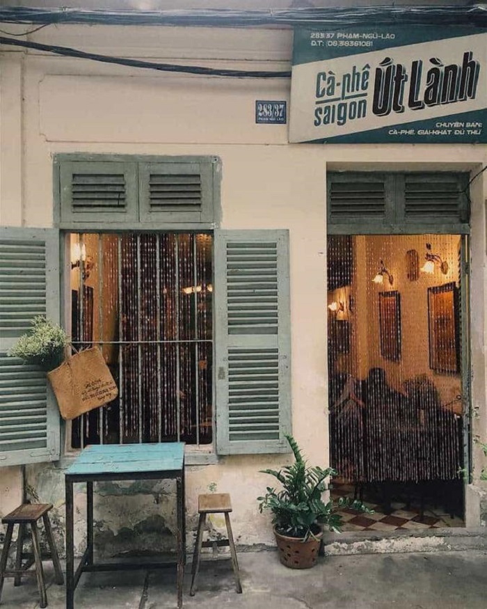 Những quán cafe cổ ở Sài Gòn - Út Lành Cafe
