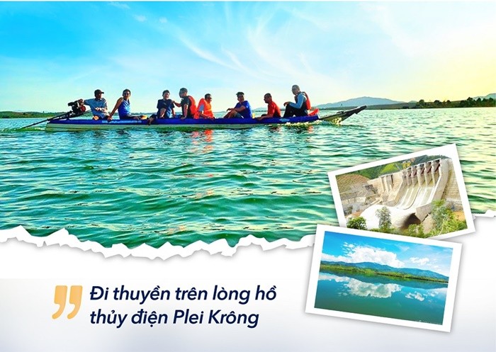 Du lịch Đăk Hà - Hồ thủy điện Plei Krông 