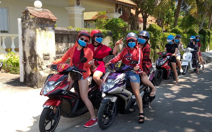 thuê xe máy ở Quảng Trị - thuê xe khách sạn Đông Trường Sơn