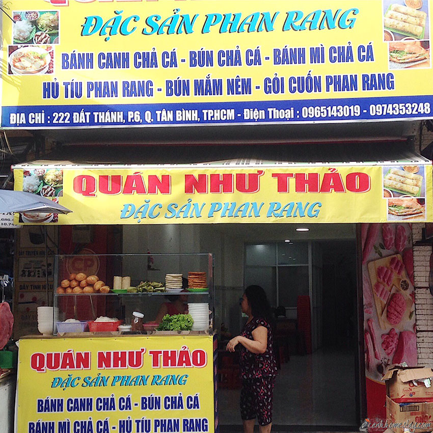 Thưởng thức quán bánh canh chả cá Phan Rang Như Thảo ngon ở Sài Gòn