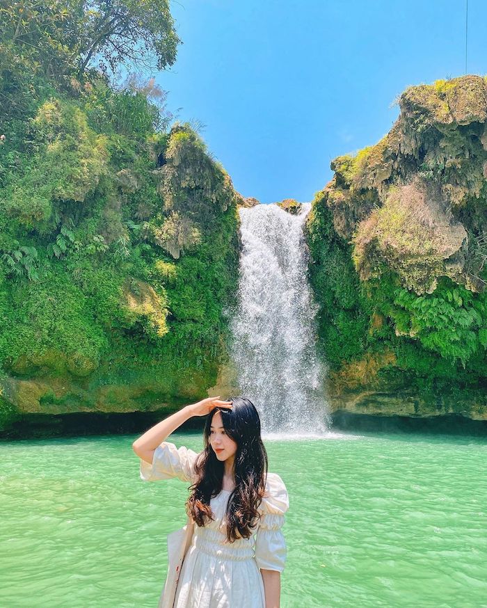 Vẻ đẹp mê hồn ở thác Chiềng Khoa Mộc Châu