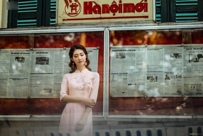 điểm chụp ảnh áo dài đẹp ở Hà Nội