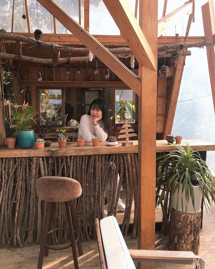 quán cafe cho cặp đôi ở Đà Lạt - Cafe Triệu Đóa Hồng