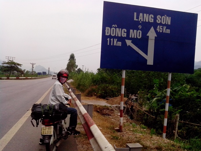 phương tiện di chuyển tới Lạng Sơn - xe máy