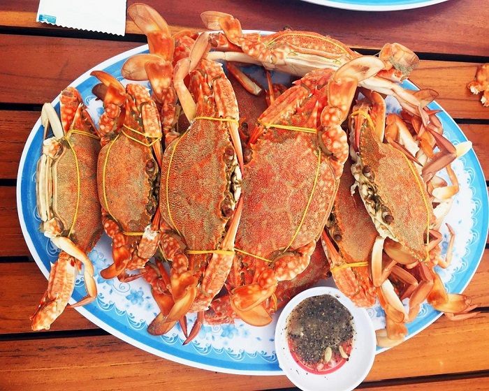 Ham Ninh crab - famous specialty in Phu Quoc