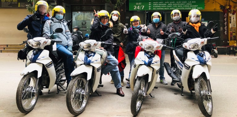 thuê xe máy ở Hà Nội đi phượt