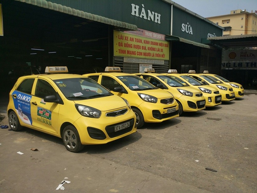 Danh sách số điện thoại các hãng taxi Vinh, Nghệ An giá rẻ uy tín