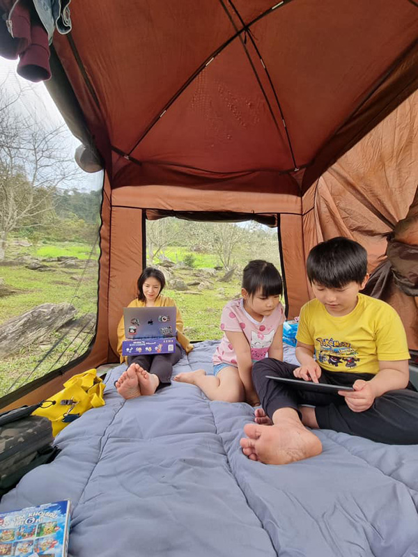 Du lịch Tuyên Quang: Trải nghiệm “camping Hoa Lê” giữa 360 độ hoa lê - Ảnh 7.